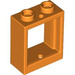 LEGO Orange Window Frame 1 x 2 x 2 (60592 / 79128)