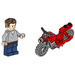 LEGO Owen met Motorfiets 122333