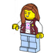LEGO PAC-MAN Female Game Operator minifiguur