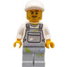 LEGO Painter med hvid Kasket Minifigur