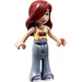 LEGO Paisley med Gul Vest Top og Lavendel Shoes Minifigur