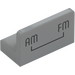 LEGO Panel 1 x 2 x 1 s AM/FM se zaoblenými rohy (4865)