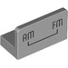 LEGO Panneau 1 x 2 x 1 avec AM/FM avec coins arrondis (4865)