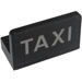 LEGO Paneel 1 x 2 x 1 met &#039;TAXI&#039; Sticker met afgeronde hoeken (4865)