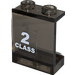 LEGO Panel 1 x 2 x 2 with &#039;2 CLASS&#039; Left Sticker without Side Supports, Hollow Studs (4864)