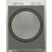 LEGO Panel 1 x 2 x 2 with Grey Circular Porthole without Side Supports, Hollow Studs (4864)