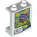 LEGO Panneau 1 x 2 x 2 avec &#039;I &lt;3 HLC&#039; heart playing football avec supports latéraux, tenons creux (6268 / 39249)