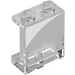 LEGO Panneau 1 x 2 x 2 avec La gauche Gris Curve avec supports latéraux, tenons creux (6268 / 78287)