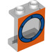LEGO Panneau 1 x 2 x 2 avec Hublot avec supports latéraux, tenons creux (6268 / 56077)