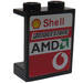 LEGO Panel 1 x 2 x 2 with &#039;Shell&#039;, &#039;BRIDGESTONE&#039;, &#039;AMD&#039; Model Right Side Sticker without Side Supports, Hollow Studs (4864)