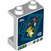 LEGO Paneel 1 x 2 x 2 met Koffer X-Ray Scan met zijsteunen, holle noppen (6268 / 68340)