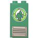 LEGO Panel 1 x 2 x 3 with Forest Logo and Ventilation Grille Sticker without Side Supports, Hollow Studs (2362)