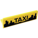 LEGO Panel 1 x 4 with Rounded Corners with TAXI Sticker (15207)