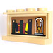 LEGO Panel 1 x 4 x 2 med Bookshelf &amp; Snitch Klistremerke (14718)