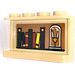 LEGO Panneau 1 x 4 x 2 avec Bookshelf &amp; Snitch Autocollant (14718)