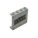 LEGO Panel 1 x 4 x 3 with &#039;BANK&#039; Pattern Sticker with Side Supports, Hollow Studs (35323)