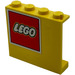 LEGO Panel 1 x 4 x 3 mit Lego Logo oben Links Aufkleber ohne seitliche Stützen, solide Bolzen (4215)