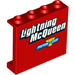 LEGO Paneel 1 x 4 x 3 met &#039;Lightning McQueen&#039; Piston Cup met zijsteunen, holle noppen (33899 / 60581)
