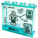 LEGO Panel 1 x 4 x 3 with Spiderman, &#039;RENDERING&#039;, Displays Sticker with Side Supports, Hollow Studs (35323)