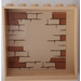 LEGO Panel 1 x 6 x 5 with Brick Wall (Left) Sticker (59349)