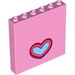 LEGO Panneau 1 x 6 x 5 avec Cœur (59349 / 104475)