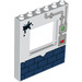 LEGO Panel 1 x 6 x 6 with Window Cutout with Brick Wall (15627 / 33705)