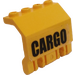 LEGO Paneel 2 x 4 x 2 met Hinges met Cargo Sticker (44572)