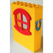 LEGO Panneau 2 x 6 x 7 Fabuland mur Assembly avec Horseshoe Autocollant