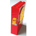 LEGO Panneau 2 x 6 x 7 Fabuland mur Assembly avec Mailbox et Newspaper Autocollant