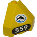 LEGO Panel 3 x 3 x 3 Corner with &#039;559&#039; and Dolphin (facing right) Sticker (30079)