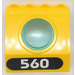 LEGO Paneel 3 x 4 x 3 met Patrijspoort met &#039;560&#039; Sticker (30080)