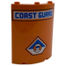 LEGO Panel 4 x 4 x 6 Curved with &#039;COAST GUARD&#039; and Logo Sticker (30562)