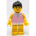 LEGO Paradisa Kvinde med Lyserød Top og Lace Krave Minifigur