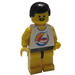 LEGO Paradisa Male with Moustaches and Sailboat Tank Top Minifigure