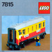 LEGO Passenger Carriage / Sleeper 7815