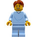 LEGO Patient Undergoing Scan Figurine