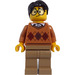 LEGO Patient with Black Hair Minifigure