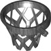 LEGO Perle dunkelgrau Basketball Net mit Achse (11641)