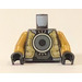 LEGO Parelmoer donkergrijs DJ Beatbox Torso (973)