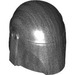 LEGO Pearl Dark Gray Helmet with Sides Holes (3807 / 87610)