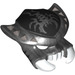 LEGO Pearl Dark Gray Scorpion Mask with Scutter Markings (15215 / 15476)