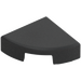 LEGO Pearl Dark Gray Tile 1 x 1 Quarter Circle (25269)