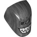 LEGO Pearl Dark Gray Welding Visor with Pointed Teeth (65195 / 66668)