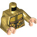 LEGO Pearl Gold Atlantean Guard Minifig Torso (973 / 76382)