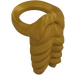 LEGO Perlgold Bart mit Spirals (3177)