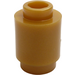 LEGO Pearl Gold Brick 1 x 1 Round with Open Stud (3062)