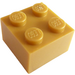LEGO Parelmoer Goud Steen 2 x 2 (3003 / 6223)