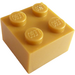 LEGO Pearl Gold Brick 2 x 2 (3003)