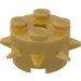 LEGO Or perlé Brique 2 x 2 Rond avec Spikes (27266)