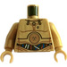 LEGO Pearl Gold C-3PO with Colorful Wires Pattern Torso (973 / 76382)